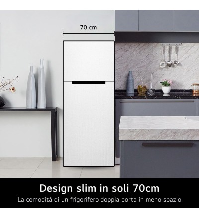 LG LG GTBV44SEBKD Frigorifero Doppia Porta 461 L Total No Frost Multi-Airflow Compressore Smart Inverter Classe E Sabbia LG LG GTBV44SEBKD Frigorifero Doppia Porta 461 L Total No Frost Multi-Airflow Compressore Smart Inverter Classe E Sabbia