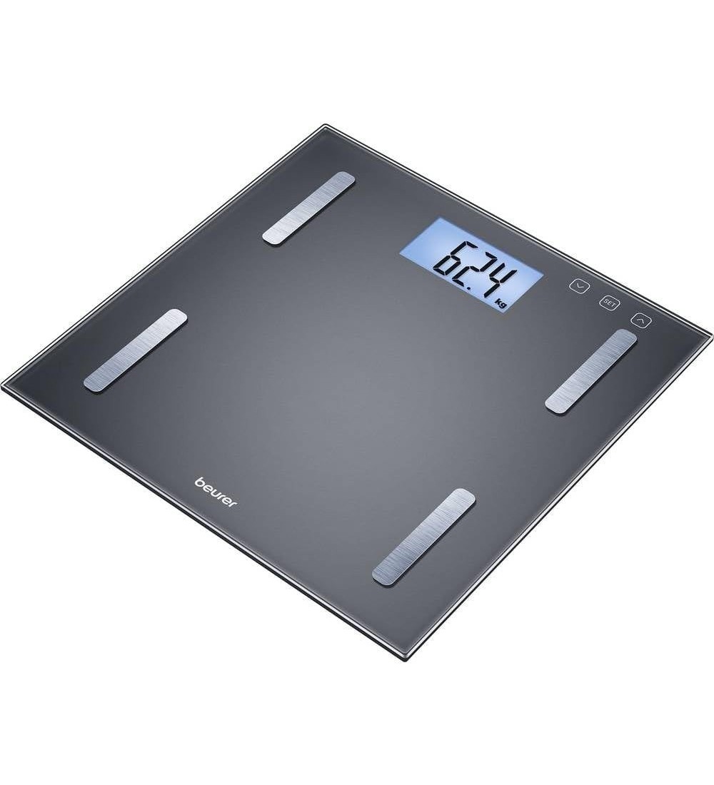 Beurer Beurer BF 180 Bilancia Diagnostica con Elettrodi in Acciaio Inox Spazzolato Beurer Beurer BF 180 Bilancia Diagnostica con Elettrodi in Acciaio Inox Spazzolato