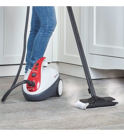Polti Polti Smart 30_R Pulitore a Vapore cilindrico 1,6 L 1800 W Nero/Rosso/Bianco Polti Polti Smart 30_R Pulitore a Vapore cilindrico 1,6 L 1800 W Nero/Rosso/Bianco