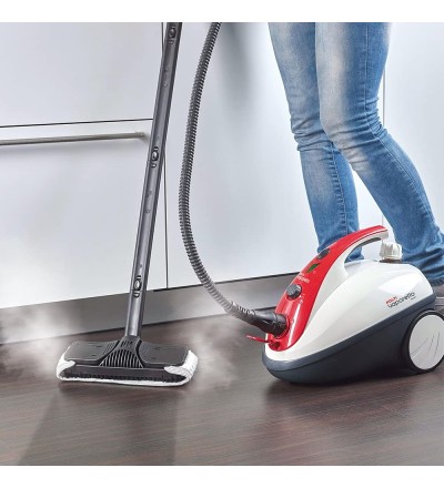 Polti Polti Smart 30_R Pulitore a Vapore cilindrico 1,6 L 1800 W Nero/Rosso/Bianco Polti Polti Smart 30_R Pulitore a Vapore cilindrico 1,6 L 1800 W Nero/Rosso/Bianco