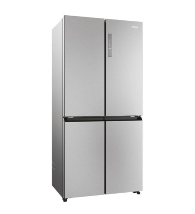 Haier Haier HCR3818ENMM Frigorifero Americano Multidoor Capacità 467 Litri No Frost Classe E colore Inox Platino