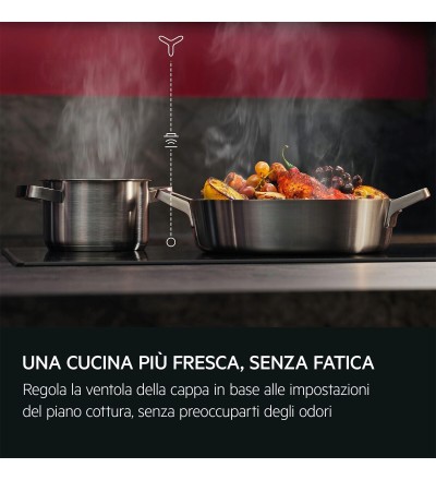 AEG AEG TO84IB00IB Piano Cottura a induzione Da incasso 80 Cm Vetro Ceramica Nero Touch 4 Zone di Cottura AEG AEG TO84IB00IB Piano Cottura a induzione Da incasso 80 Cm Vetro Ceramica Nero Touch 4 Zone di Cottura