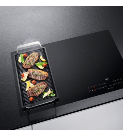 AEG AEG TO84IB00IB Piano Cottura a induzione Da incasso 80 Cm Vetro Ceramica Nero Touch 4 Zone di Cottura AEG AEG TO84IB00IB Piano Cottura a induzione Da incasso 80 Cm Vetro Ceramica Nero Touch 4 Zone di Cottura