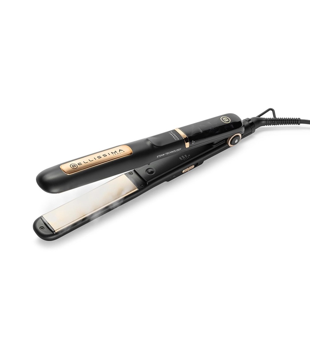 Bellissima Imetec Bellissima 11915 Steam Ceramic & Keratin Piastra per capelli a vapore 3 temperature Bellissima Imetec Bellissima 11915 Steam Ceramic & Keratin Piastra per capelli a vapore 3 temperature