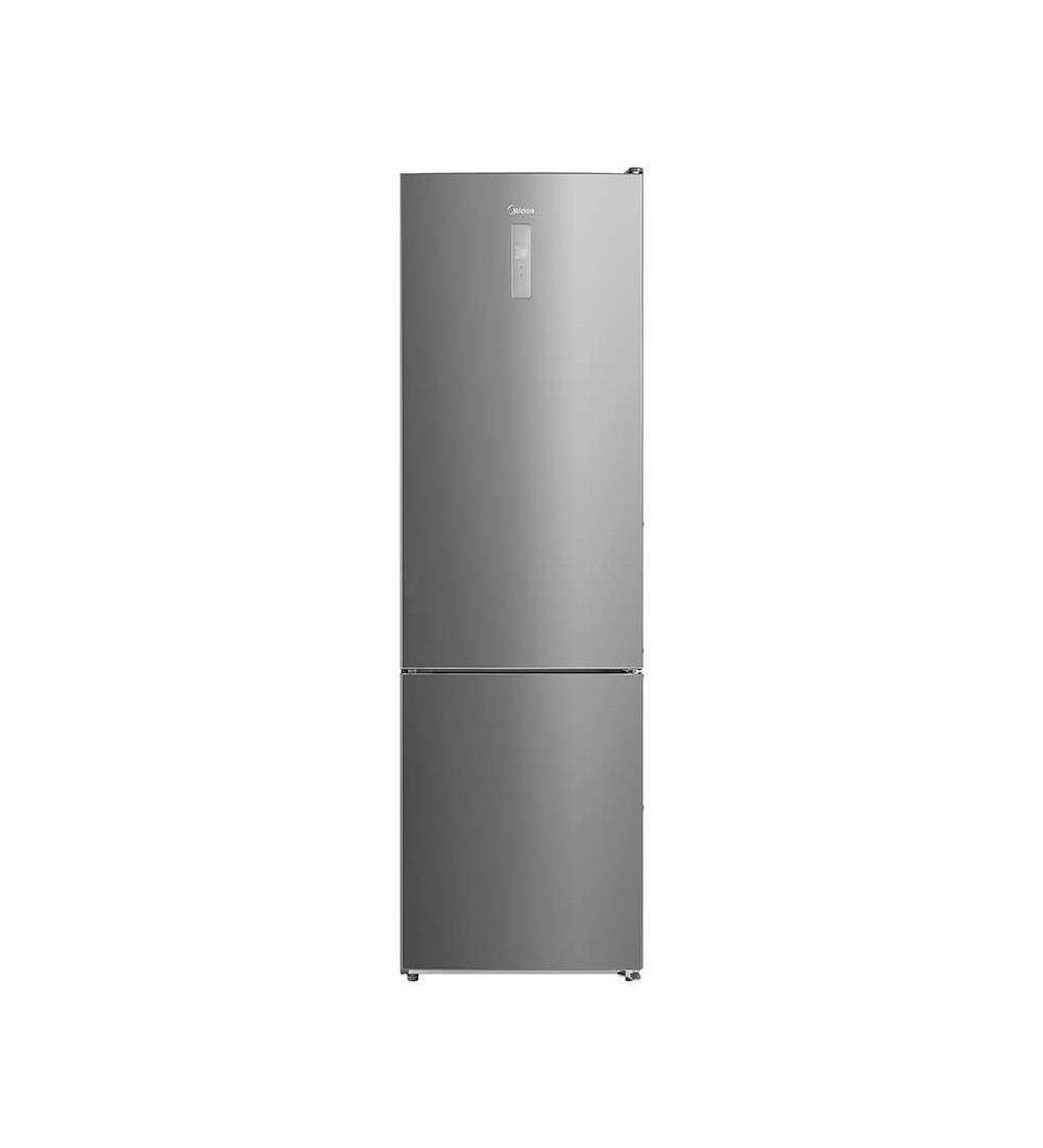 Midea Frigorifero Combinato MDRB489FGE02OE Midea 330L No Frost Classe E Acciaio Inox Midea Frigorifero Combinato MDRB489FGE02OE Midea 330L No Frost Classe E Acciaio Inox