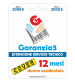 Garanzie3 Cover 2000 per danno accidentale
