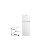 Midea Midea Frigorifero Bianco Combinato MDRT645MTE01E 463L No Frost Classe E Bianco 188x70cm