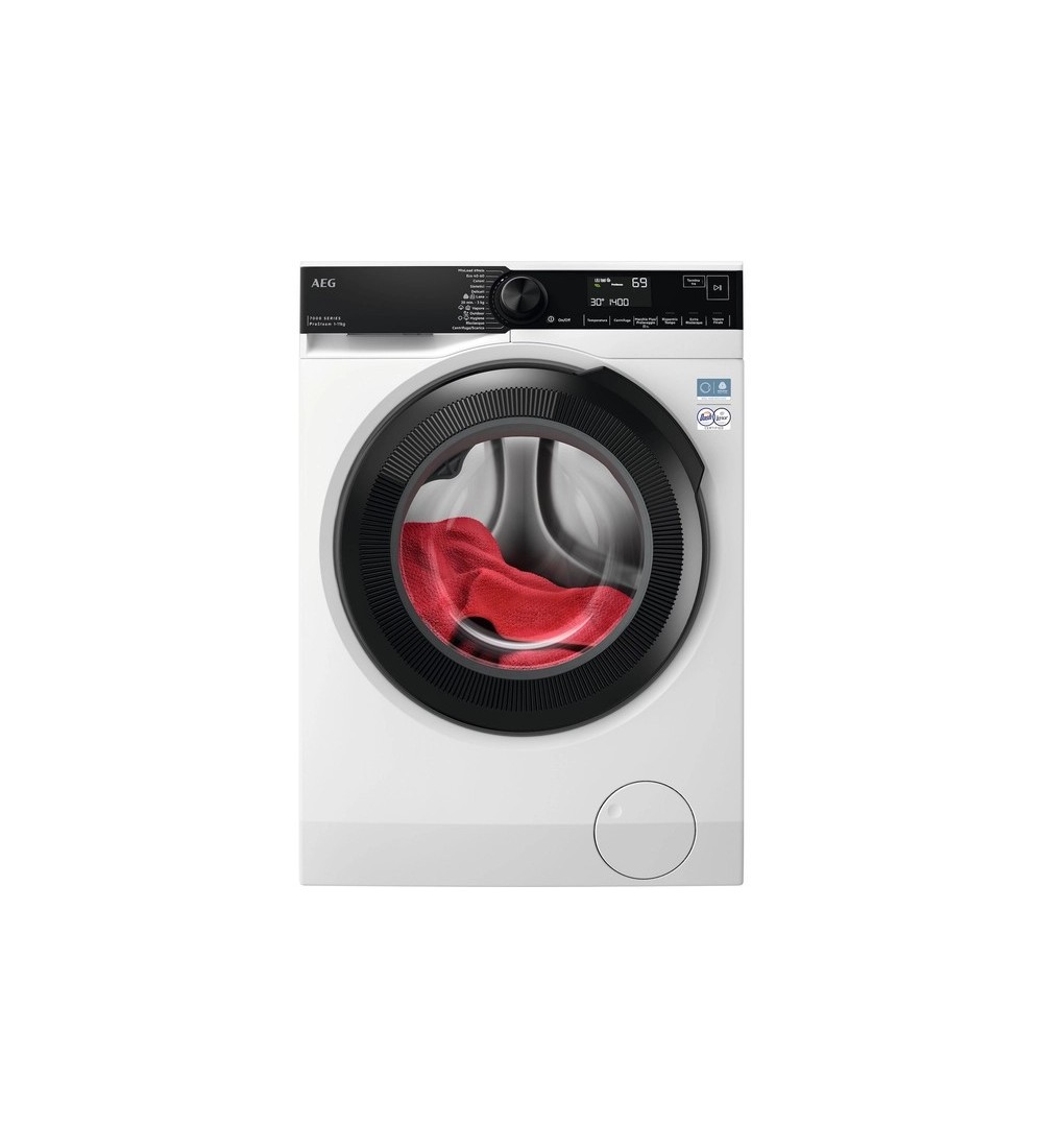 AEG AEG LR7FH11BGB Lavatrice 11 Kg Centrifuga 1400 Giri Inverter Vapore Classe A-30% AEG AEG LR7FH11BGB Lavatrice 11 Kg Centrifuga 1400 Giri Inverter Vapore Classe A-30%