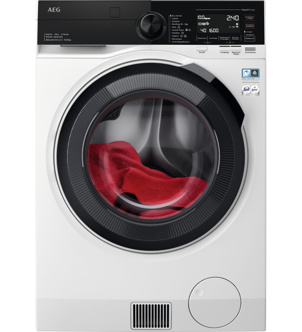 AEG AEG LR7FH104VY Lavatrice 10 kg Centrifuga 1400 Giri Inverter Wi-Fi Classe A