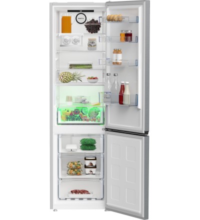 BEKO BEKO FRIGO COMBINATO 407LT D TOTAL NO FROST METAL LOOK B5RCNE405HXB