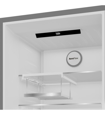 BEKO BEKO FRIGO COMBINATO 407LT D TOTAL NO FROST METAL LOOK B5RCNE405HXB