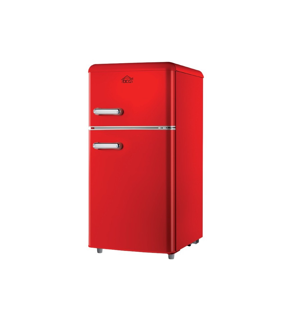 DCG Eltronic DCG FRIGO DOPPIA PORTA LINEA RETRO' 100LT E ROSSO MF100RCDP DCG Eltronic DCG FRIGO DOPPIA PORTA LINEA RETRO' 100LT E ROSSO MF100RCDP