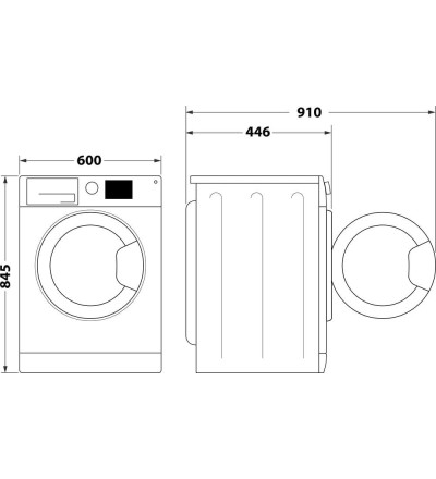 Indesit INDESIT LAVATRICE 6KG INVERTER B 1000GIRI VAPORE IM 640 MY TIME IT Indesit INDESIT LAVATRICE 6KG INVERTER B 1000GIRI VAPORE IM 640 MY TIME IT