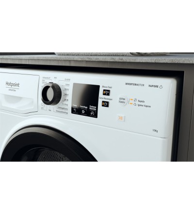 Hotpoint Ariston HOTPOINT NF1046WKIT LAVATRICE 10KG INVERTER VAPORE A 1400GIRI