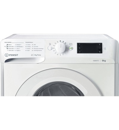 Indesit INDESIT LAVATRICE 6KG MY TIME F1200GIRI MTWSE 61251 W IT Indesit INDESIT LAVATRICE 6KG MY TIME F1200GIRI MTWSE 61251 W IT