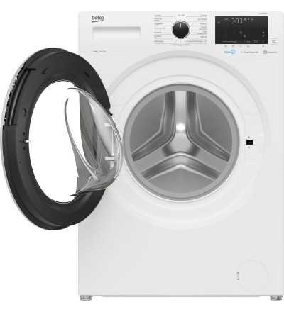 BEKO BEKO LAVATRICE 8KG STEAMCURE C INVERTER VAPORE 1400GIRI WUY81436SI-IT BEKO BEKO LAVATRICE 8KG STEAMCURE C INVERTER VAPORE 1400GIRI WUY81436SI-IT