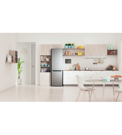 Indesit INDESIT FRIGO COMBINATO 367LT ETOTAL NO FROST INOX INFC9 TI22X Indesit INDESIT FRIGO COMBINATO 367LT ETOTAL NO FROST INOX INFC9 TI22X