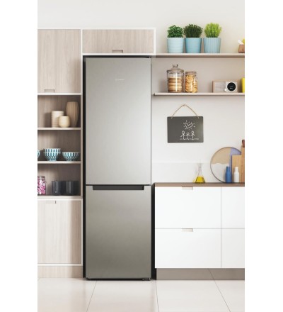 Indesit INDESIT FRIGO COMBINATO 367LT ETOTAL NO FROST INOX INFC9 TI22X Indesit INDESIT FRIGO COMBINATO 367LT ETOTAL NO FROST INOX INFC9 TI22X