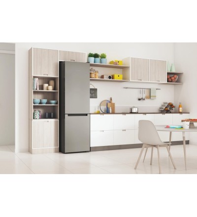 Indesit INDESIT FRIGO COMBINATO 367LT ETOTAL NO FROST INOX INFC9 TI22X Indesit INDESIT FRIGO COMBINATO 367LT ETOTAL NO FROST INOX INFC9 TI22X