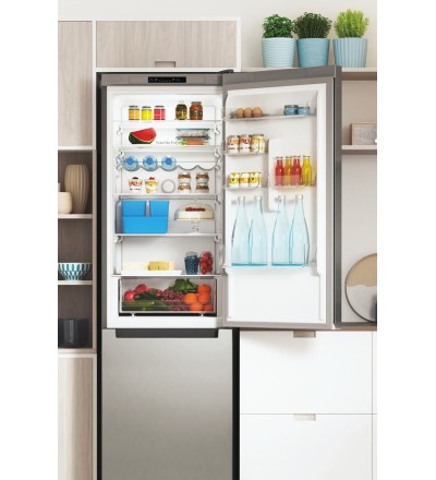 Indesit INDESIT FRIGO COMBINATO 367LT ETOTAL NO FROST INOX INFC9 TI22X Indesit INDESIT FRIGO COMBINATO 367LT ETOTAL NO FROST INOX INFC9 TI22X
