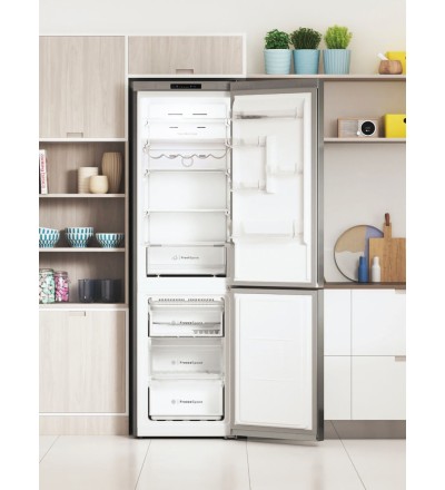 Indesit INDESIT FRIGO COMBINATO 367LT ETOTAL NO FROST INOX INFC9 TI22X Indesit INDESIT FRIGO COMBINATO 367LT ETOTAL NO FROST INOX INFC9 TI22X