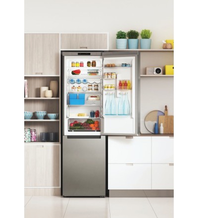 Indesit INDESIT FRIGO COMBINATO 367LT ETOTAL NO FROST INOX INFC9 TI22X Indesit INDESIT FRIGO COMBINATO 367LT ETOTAL NO FROST INOX INFC9 TI22X