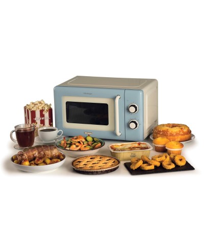 Ariete Ariete 3960 Forno a microonde Linea Vintage Capacità 20L 800W Celeste Ariete Ariete 3960 Forno a microonde Linea Vintage Capacità 20L 800W Celeste