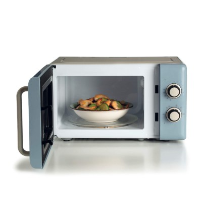 Ariete Ariete 3960 Forno a microonde Linea Vintage Capacità 20L 800W Celeste Ariete Ariete 3960 Forno a microonde Linea Vintage Capacità 20L 800W Celeste