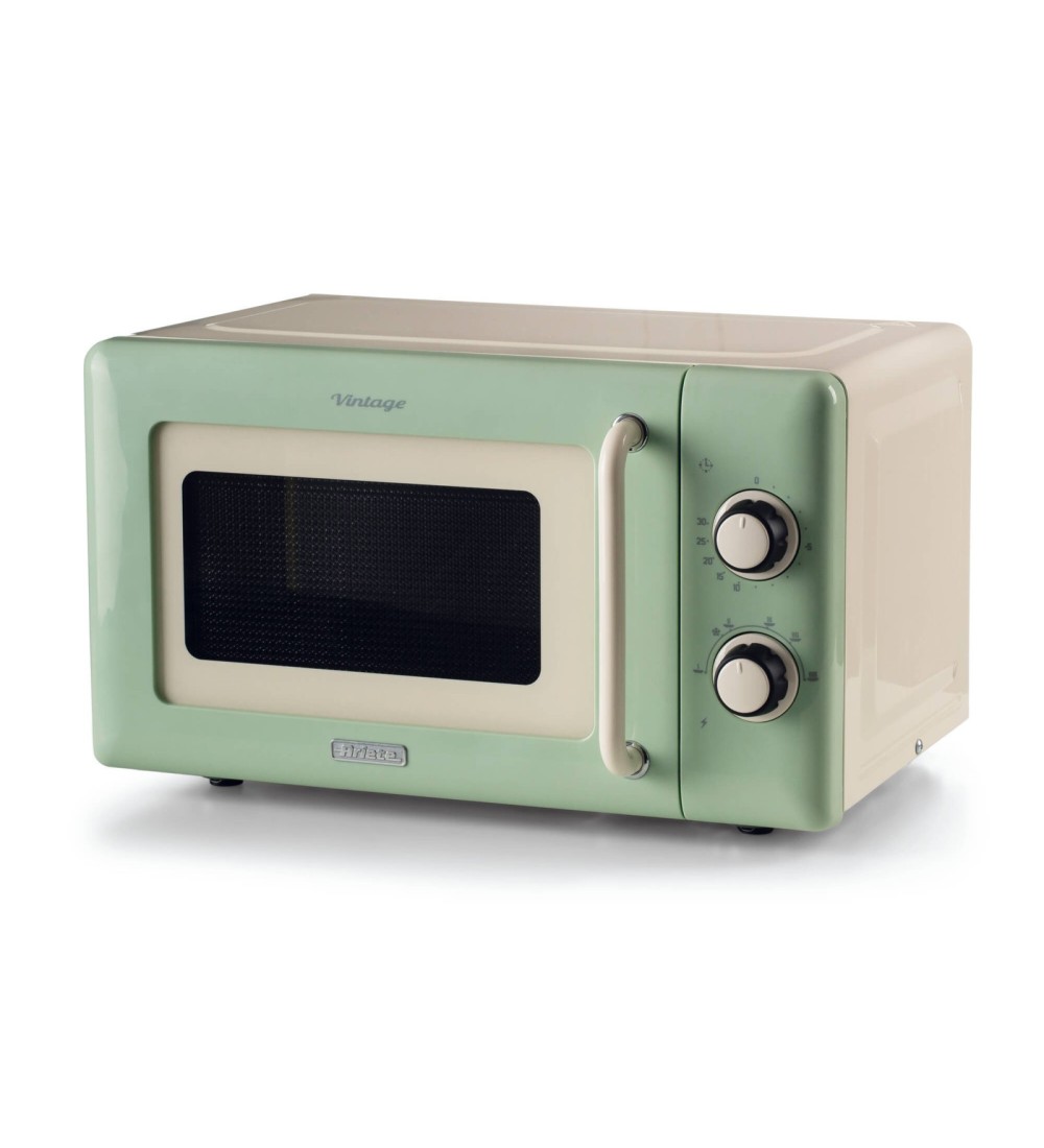 Ariete Ariete 3960 Forno a microonde Linea Vintage Capacità 20L 800W Verde Ariete Ariete 3960 Forno a microonde Linea Vintage Capacità 20L 800W Verde