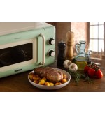 Ariete Ariete 3960 Forno a microonde Linea Vintage Capacità 20L 800W Verde Ariete Ariete 3960 Forno a microonde Linea Vintage Capacità 20L 800W Verde
