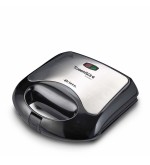 Ariete Ariete 1980/00 Toast & Grill Easy Piastra Elettrica Antiaderente Chiusura Salvaspazio 750W