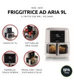 Ariete Ariete 4630 Friggitrice ad aria 9L 1500 W Bianco Ariete Ariete 4630 Friggitrice ad aria 9L 1500 W Bianco