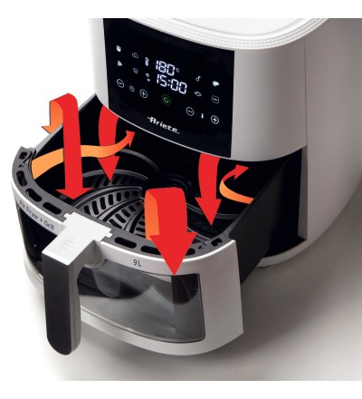 Ariete Ariete 4630 Friggitrice ad aria 9L 1500 W Bianco Ariete Ariete 4630 Friggitrice ad aria 9L 1500 W Bianco