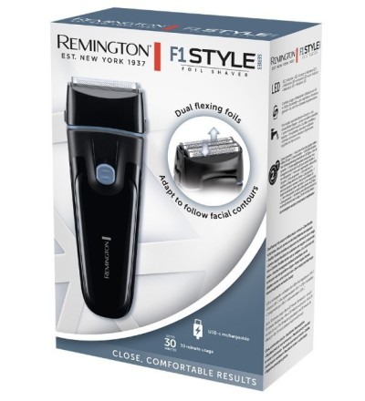 Remington Remington F1000 Rasoio Elettrico Batteria Nero