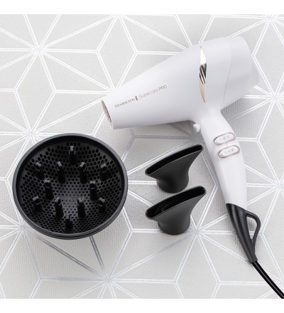 Remington Remington AC7200W Asciugacapelli 2200 W Nero/Bianco Remington Remington AC7200W Asciugacapelli 2200 W Nero/Bianco
