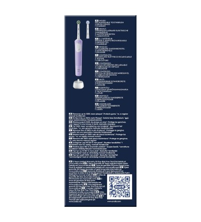 Oral-B Oral-B Vitality Spazzolino Elettrico Ricaricabile Pro Viola 2 Testine Oral-B Oral-B Vitality Spazzolino Elettrico Ricaricabile Pro Viola 2 Testine