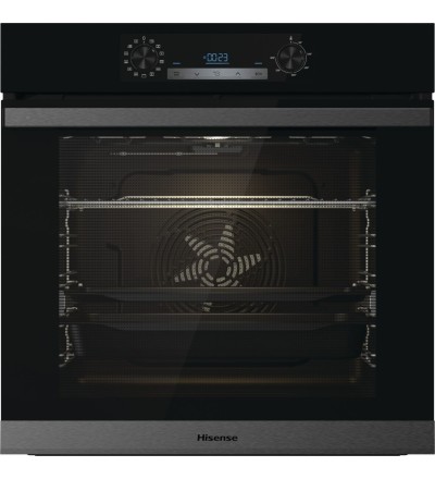 Hisense Hisense BSA65226AB Forno Elettrico da Incasso Ventilato a Vapore con Grill 77 litri 3500 W Classe A Nero