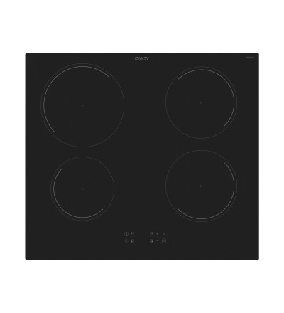 Candy Candy KRCDJ642 Piano Cottura a induzione Piano in Vetroceramica 60 Cm 4 Zone di Cottura Nero