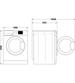Indesit Indesit CYD83DWWIT Asciugatrice 8kg a Pompa di Calore Display digitale Classe D