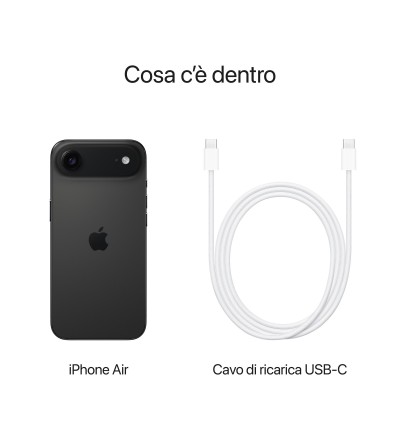 APPLE Apple iPhone Air 256GB 6,5 Space Black MG2L4QL/A