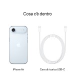 APPLE Apple iPhone Air 256GB 6,5 Colore Sky Blue Garanzia Italia 24 mesi APPLE Apple iPhone Air 256GB 6,5 Colore Sky Blue Garanzia Italia 24 mesi
