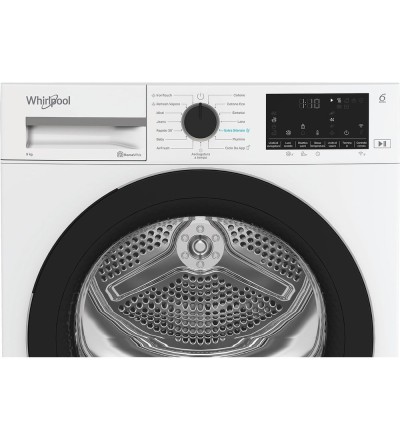 Whirlpool Whirlpool CWDR49MWBSIT Asciugatrice 9 Kg a Pompa di Calore Display digitale XL Inverter Vapore Wi-Fi Classe C - C WD R Whirlpool Whirlpool CWDR49MWBSIT Asciugatrice 9 Kg a Pompa di Calore Display digitale XL Inverter Vapore Wi-Fi Classe C - C WD R