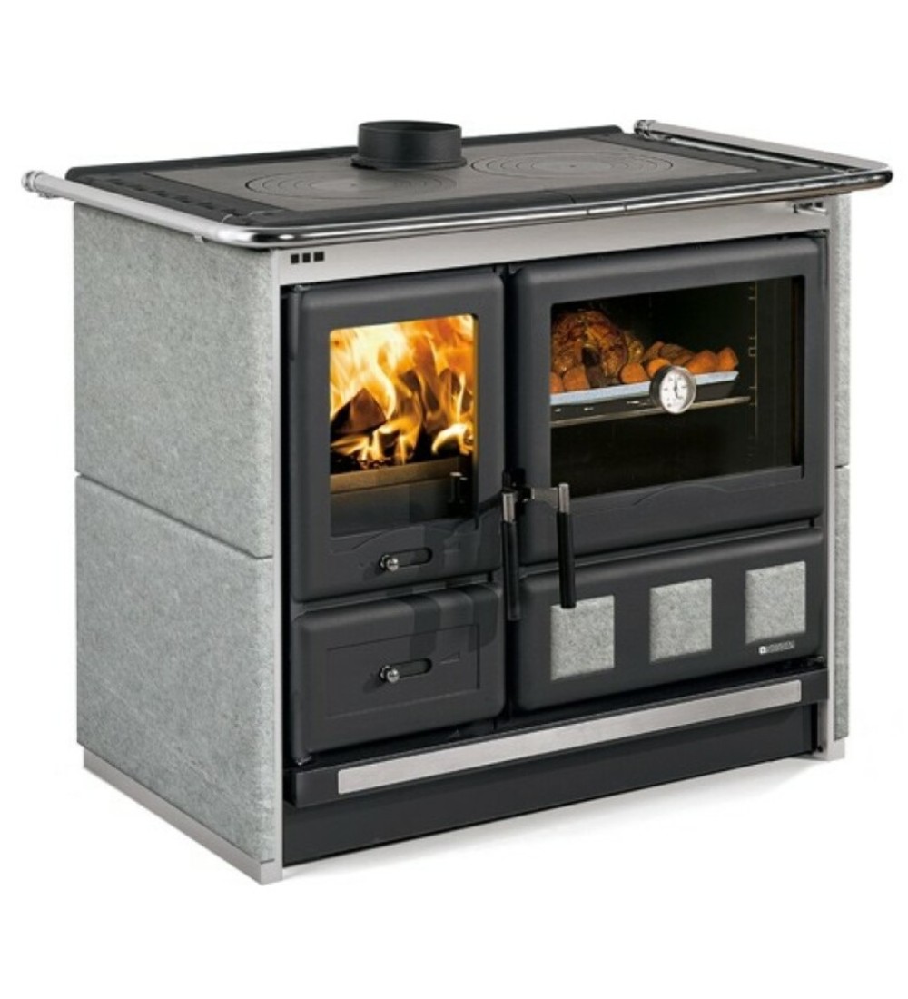 La Nordica Nordica ROSA XXL MAIOLICA Cucina a legna 8,5 kw - 244 m³ riscaldabili - Pietra naturale (7015146) La Nordica Nordica ROSA XXL MAIOLICA Cucina a legna 8,5 kw - 244 m³ riscaldabili - Pietra naturale (7015146)