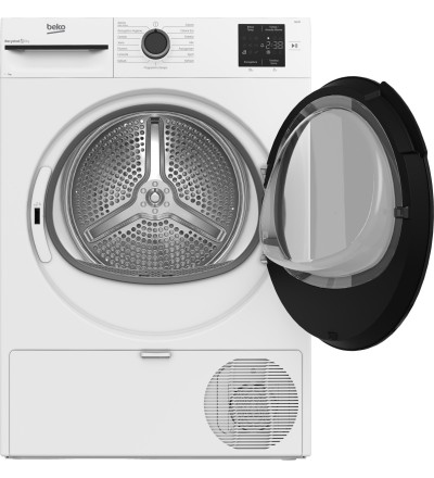 BEKO Beko BMTEP73EB Asciugatrice 7 KG Slim Display digitale oblò Nero Classe D BEKO Beko BMTEP73EB Asciugatrice 7 KG Slim Display digitale oblò Nero Classe D