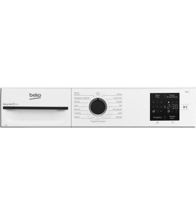 BEKO Beko BMTEP73EB Asciugatrice 7 KG Slim Display digitale oblò Nero Classe D BEKO Beko BMTEP73EB Asciugatrice 7 KG Slim Display digitale oblò Nero Classe D