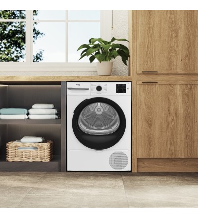BEKO Beko BMTEP73EB Asciugatrice 7 KG Slim Display digitale oblò Nero Classe D BEKO Beko BMTEP73EB Asciugatrice 7 KG Slim Display digitale oblò Nero Classe D