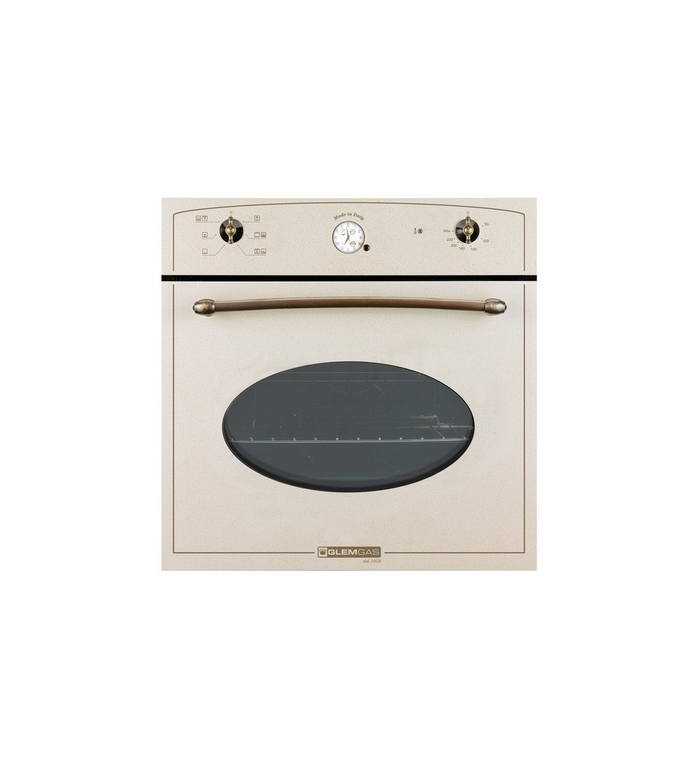 Glem Gas Glem Gas GFT64SA-S3 Forno Elettrico da Incasso Ventilato 64 L Potenza 2650 W Classe A Sabbia Glem Gas Glem Gas GFT64SA-S3 Forno Elettrico da Incasso Ventilato 64 L Potenza 2650 W Classe A Sabbia