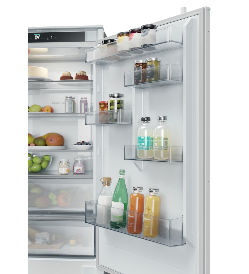 Candy Candy CNBQT3719EW Frigorifero Combinato Da incasso 382 L No Frost Classe E Bianco
