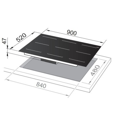 De’Longhi De’Longhi SLI906 Piano Cottura a induzione 90 Cm 6 Zone di Cottura Vetroceramica Nero - SLI 906 De’Longhi De’Longhi SLI906 Piano Cottura a induzione 90 Cm 6 Zone di Cottura Vetroceramica Nero - SLI 906