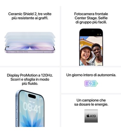 Apple iPhone 17 512GB 6.3" Black ITA MG6P4QL/A
